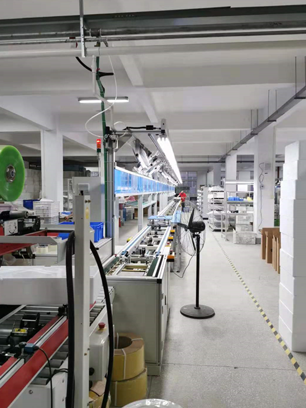 电子盖板倍速链线体