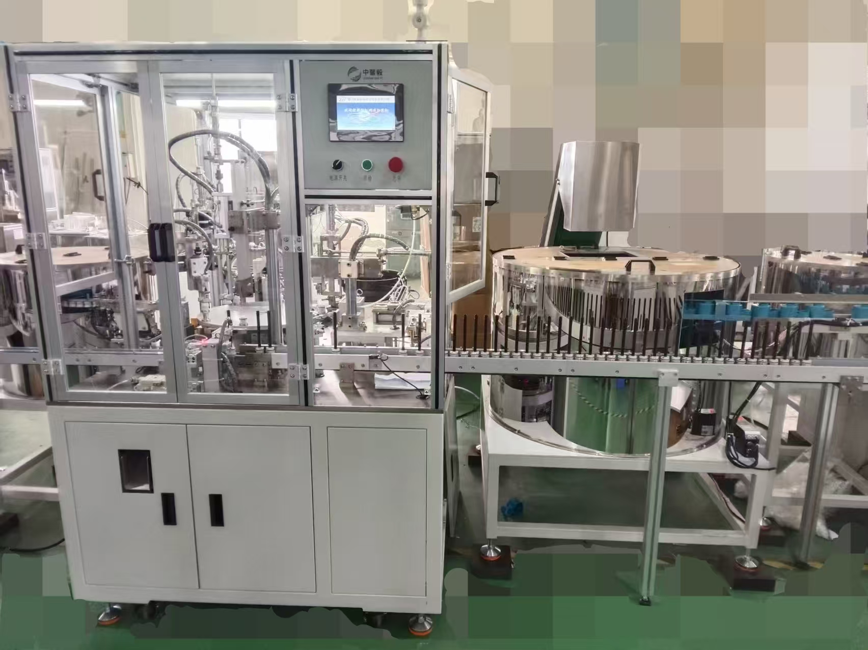 防虹吸座自动组装机